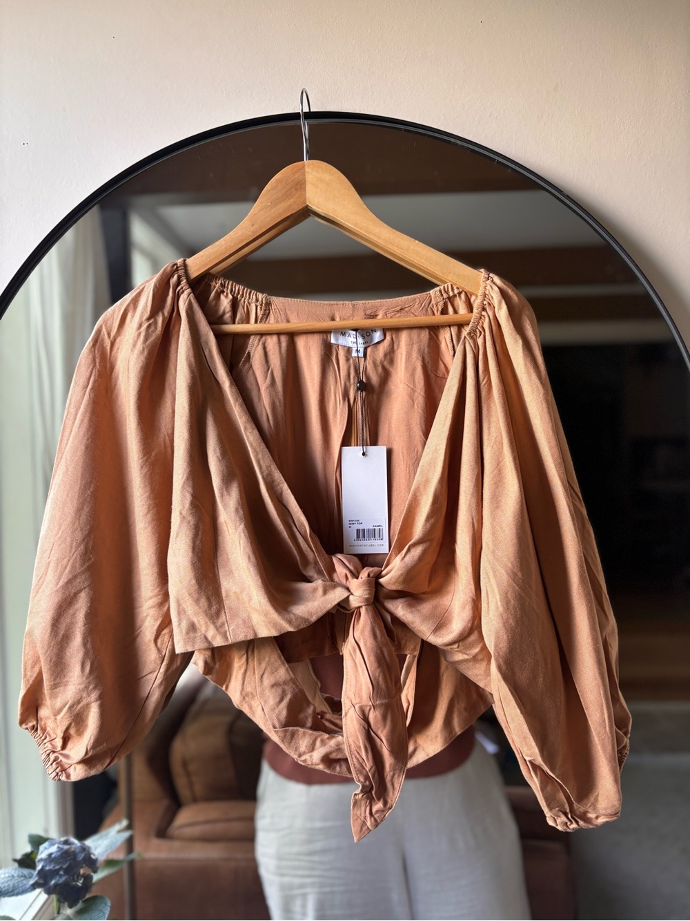 MADISON THE LABEL | NWT tie top | size medium - Picture 2 of 5